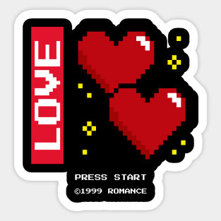 Insert Love Game Sticker